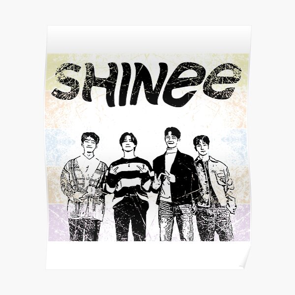 Poster Shinee Redbubble