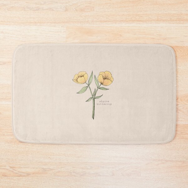 Item preview, Yellow Alpine Buttercup designed and sold by designsbyquail.