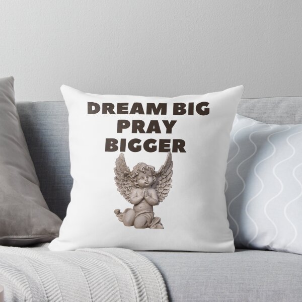 Aperçu de l'œuvre Dream Big Dreams Pray Big Prayers créée et vendue par dogcuddleralert.