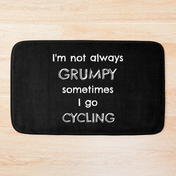 Item preview, I'm not always grumpy sometimes I go cycling designed and sold by TheGreenGoat.