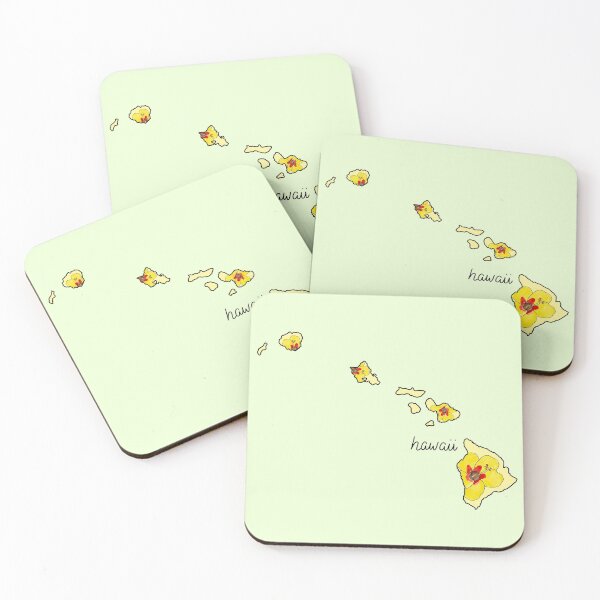 Item preview, Hawaiian State Flowers designed and sold by Caroline Cannon.