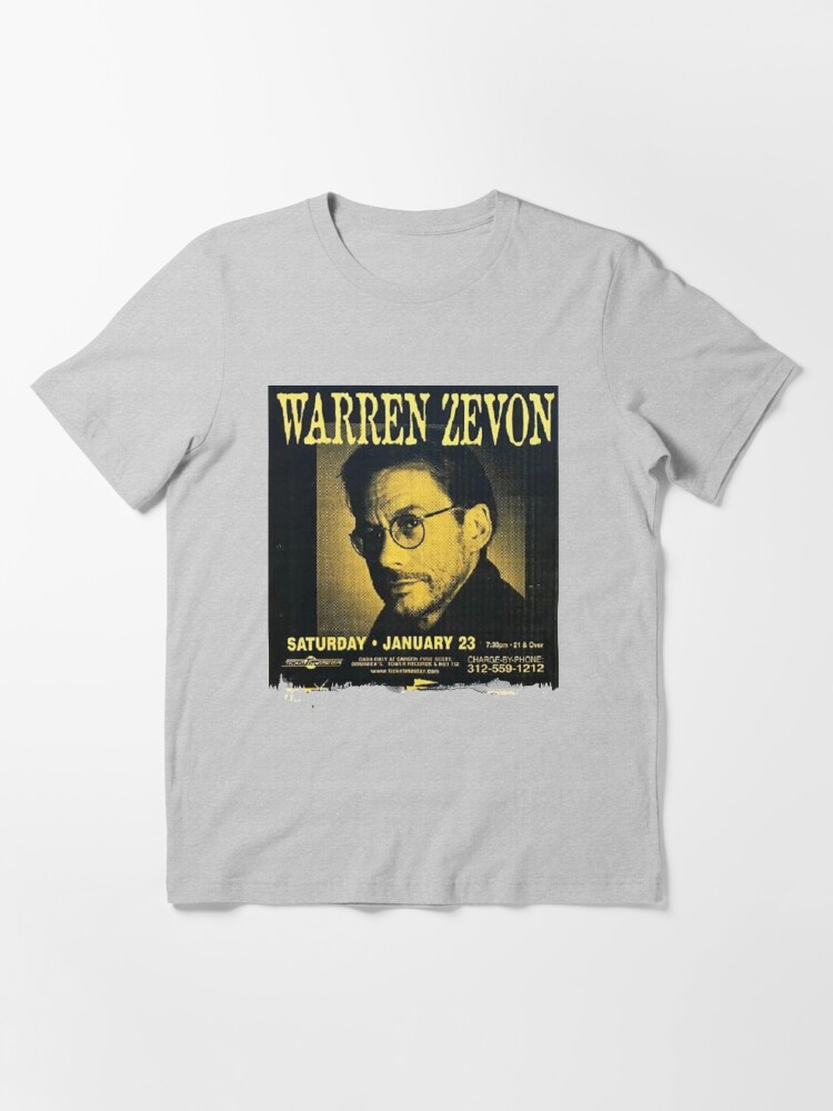 Warren zevon t shirt top
