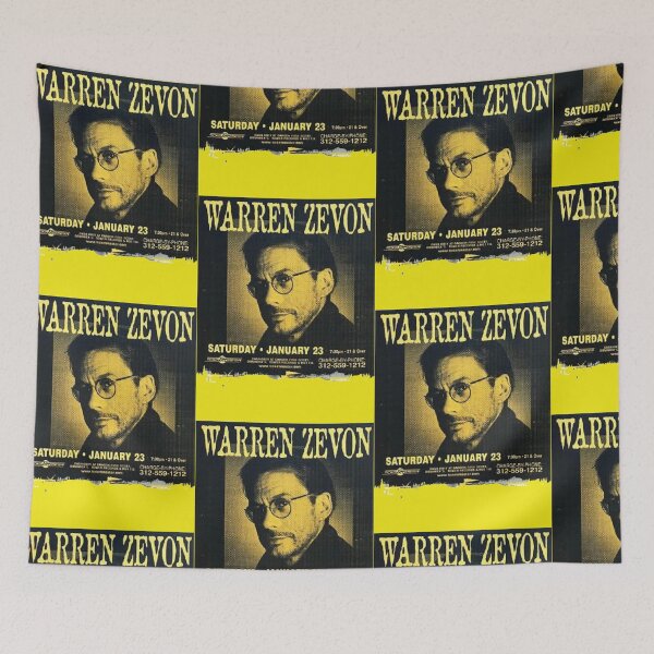 Item preview, Warren Zevon Vintage Concert Poster designed and sold by robinhoodcomic.
