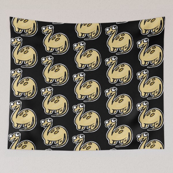 Item preview, Yellow Dinosaur designed and sold by wildjellybeans.