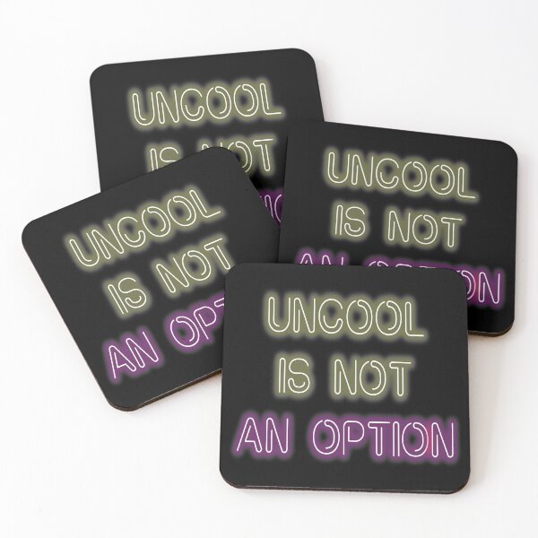 Item preview, Being uncool is not an option designed and sold by yayor.