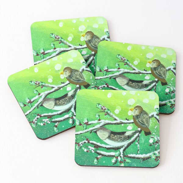 Item preview, Winter Sparrows designed and sold by Em-Em-Arts.