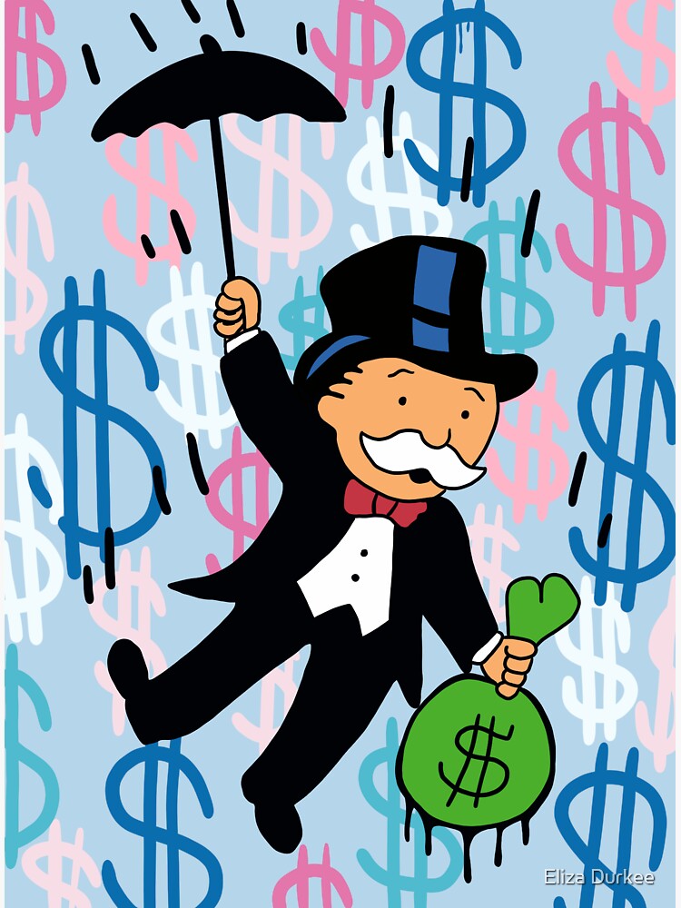 Monopoly Man Stickers for Sale