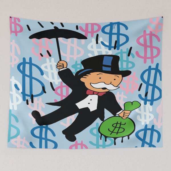 Item preview, monopoly man designed and sold by Eliza Durkee.