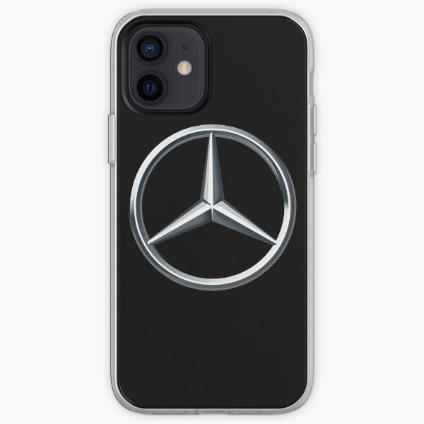 Logo de Mercedes Funda blanda para iPhone