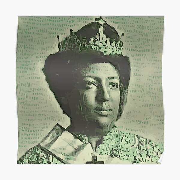 Empress Menen Wife of Emperor Haile Selassie Ethiopia Poster