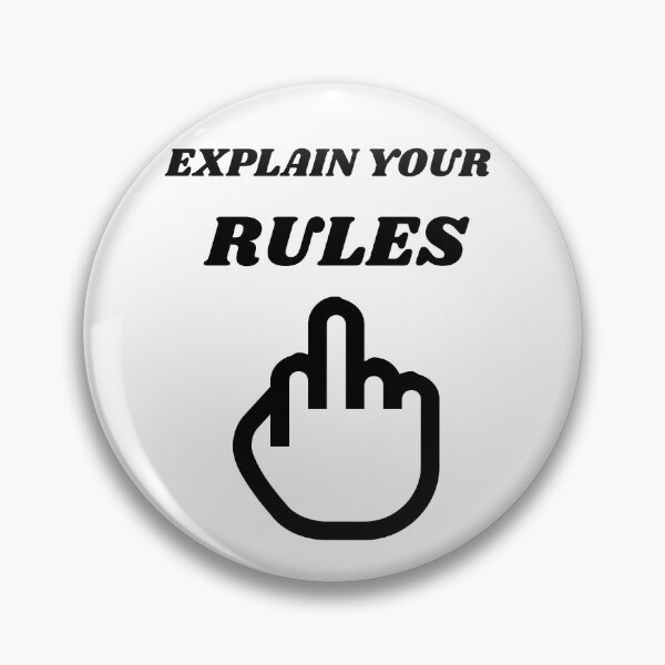 Item preview, Explain Your Rules designed and sold by design--shop.
