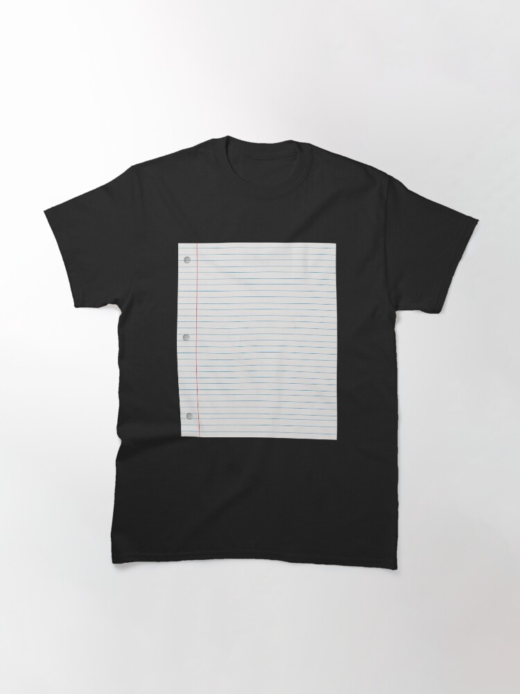 Discover Notebook Pages Classic T-Shirt
