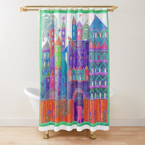 Magical Castle Shower Curtain