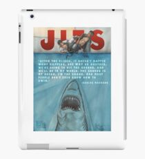 JITS - Mat is Ocean - TITLE AND QUOTE iPad-Hülle & Klebefolie