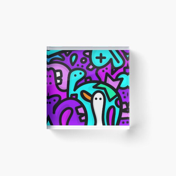 Vista previa del artículo con la obra «Fantasmal magenta», diseñado y vendido por hellobrams.