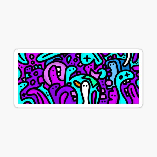 Vista previa del artículo con la obra «Fantasmal magenta», diseñado y vendido por hellobrams.