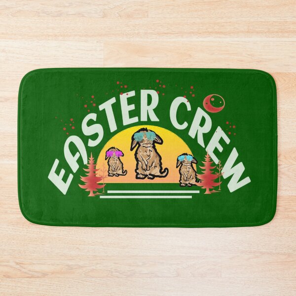 Item preview, Easter crew bunnies with glasses - rabbit family  designed and sold by vibeno1.