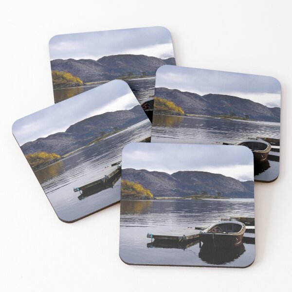 Item preview, Boat moored in a Fjord designed and sold by daveski.