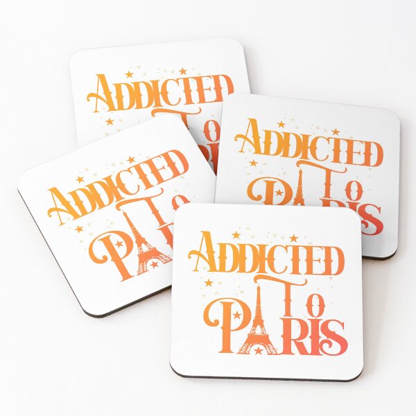 Item preview, Addicted To Paris Quote, French Eiffel Tower Pullover designed and sold by Casablanca shop.