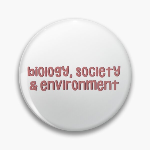 Item preview, Biology, Society, & Environment (Pink) designed and sold by thesnackybanana.