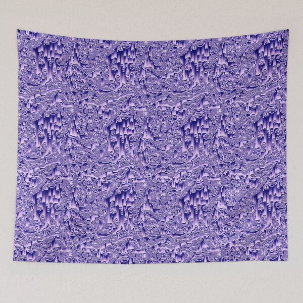 Item preview, Purple Nightmare Architecture designed and sold by Nerddegreeburns.