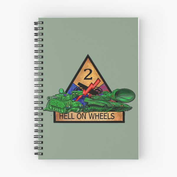 Item preview, Hell on Wheels, 2nd Armored Division designed and sold by ronnieyoung.