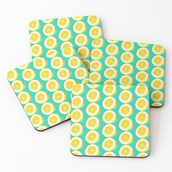 Item preview, Summer lemon pattern designed and sold by PG Illustration.