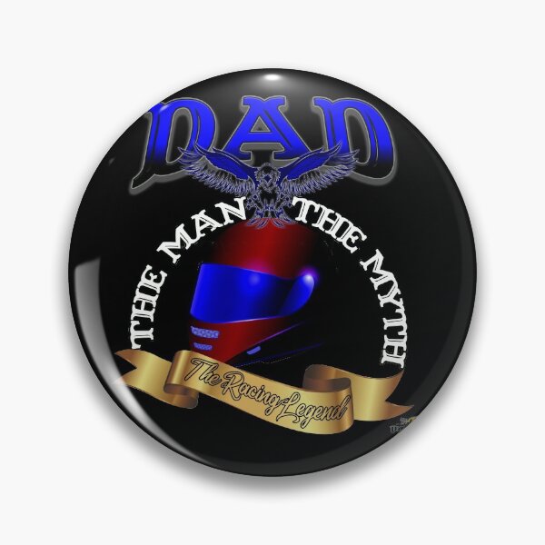 Item preview, Dad, the man, the myth, the racing legend  designed and sold by Elliot Klugh.