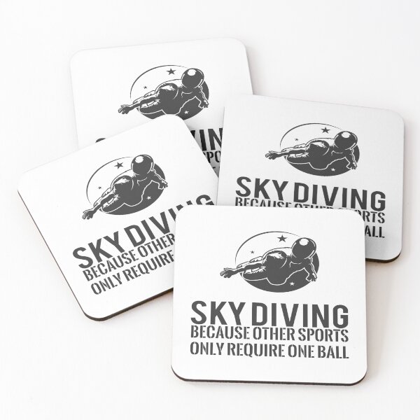 Item preview, Skydiving Because Other Sports Only Require One Ball T-Shirt, Funny Skydiving Shirt, Skydiving Gift, Skydiving Lover 2 designed and sold by design880.
