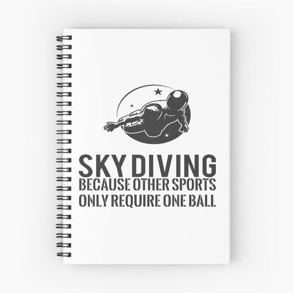 Item preview, Skydiving Because Other Sports Only Require One Ball T-Shirt, Funny Skydiving Shirt, Skydiving Gift, Skydiving Lover 2 designed and sold by design880.