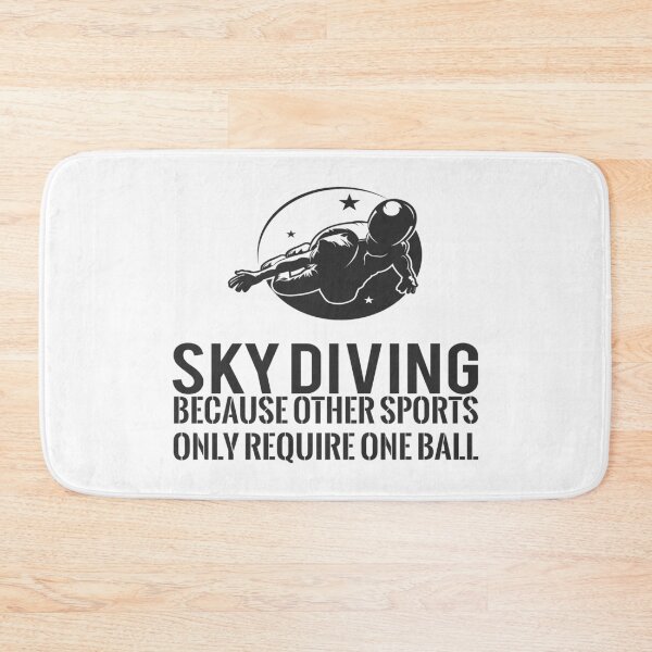 Item preview, Skydiving Because Other Sports Only Require One Ball T-Shirt, Funny Skydiving Shirt, Skydiving Gift, Skydiving Lover 2 designed and sold by design880.