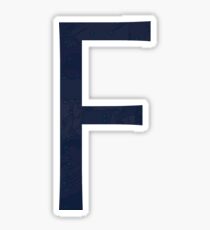 Letter F Stickers Redbubble