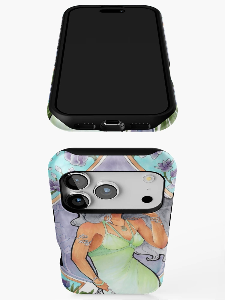 Thumbnail 3 of 4, iPhone Case, Jade designed and sold by Ranefea.