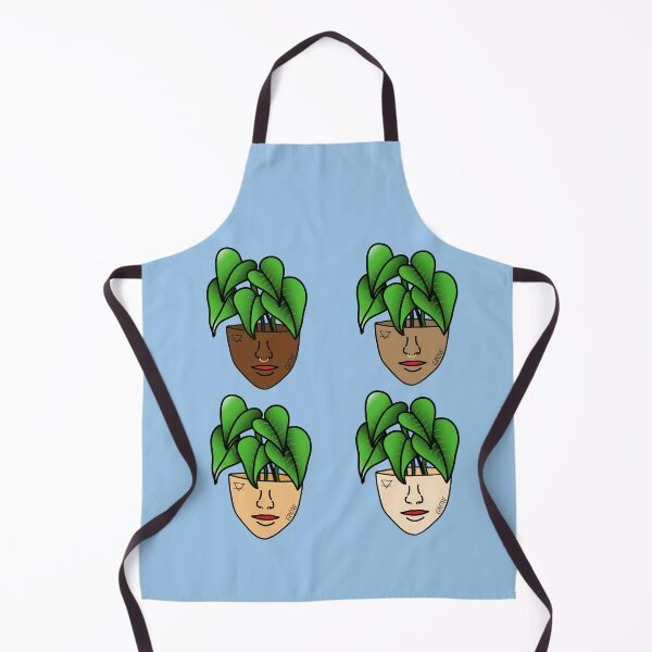Item preview, Lace Leaf Plant Person With Face Tattoos designed and sold by 10pmCreations.