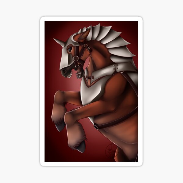 Four Horsemen: War Sticker