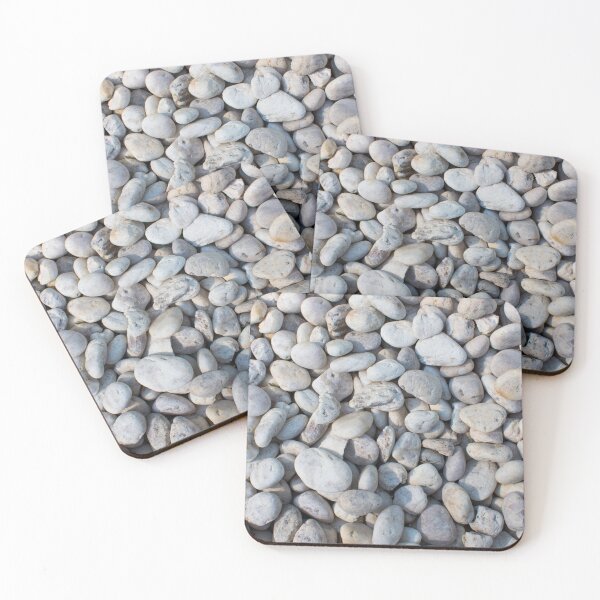 Item preview, White Pebble Stones Texture designed and sold by Past-Midnight.