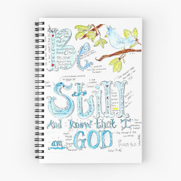 Item preview, Be Still and Know I am God designed and sold by Lesley Metz.
