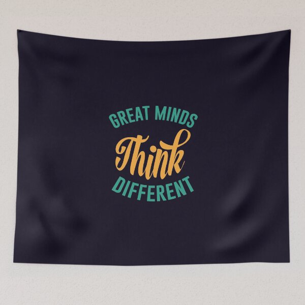 Item preview, great minds think different designed and sold by Mqyou.