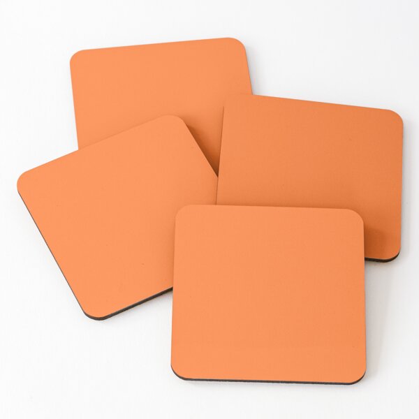 Item preview, Carrot Orange Solid Color designed and sold by nessalunas.