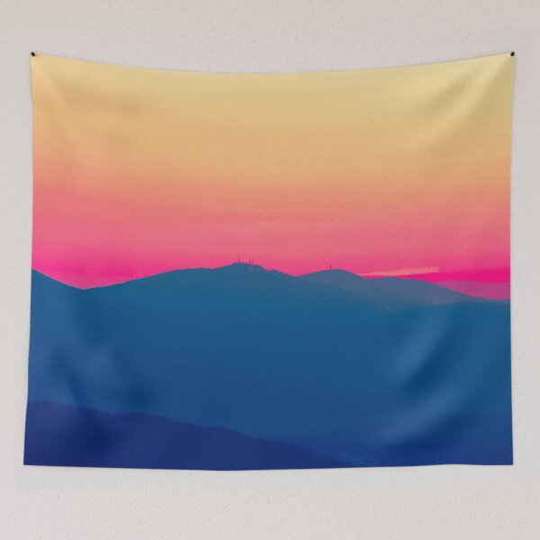 Item preview, Very calm Colourful blue Mountain  designed and sold by JD369.