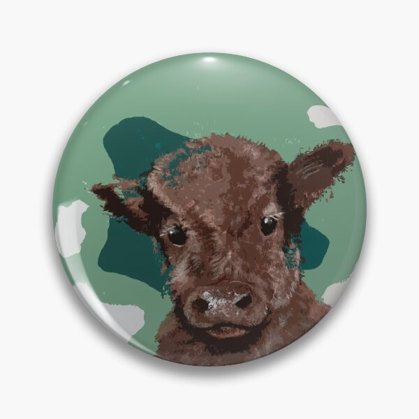 Item preview, Fluffy Cow designed and sold by chickenoodleart.