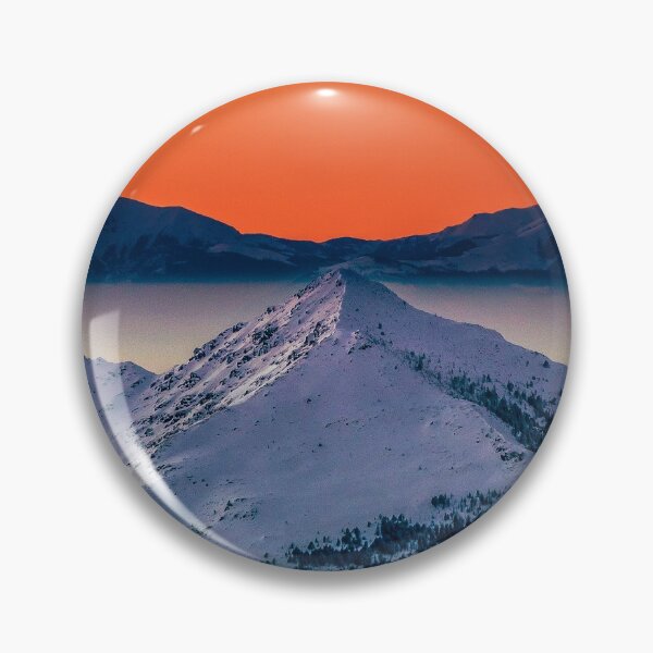 Item preview, Orange sky white Mountain  designed and sold by JD369.
