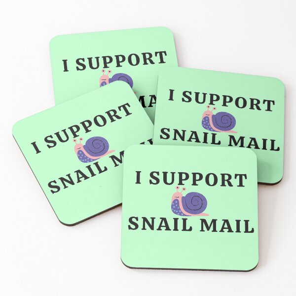 Item preview, I Support Snail Mail designed and sold by zonoma.