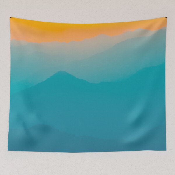 Item preview, Colourful blue Mountain  designed and sold by JD369.