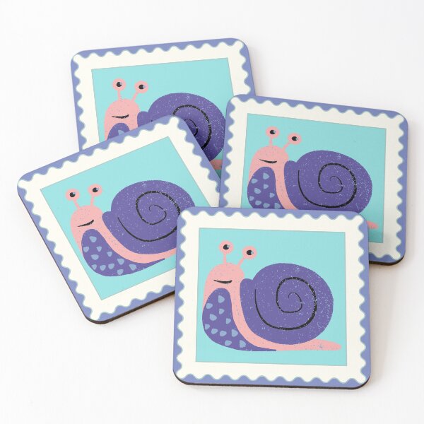 Item preview, Snail Mail Stamp designed and sold by zonoma.