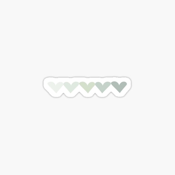 Item preview, Pastel Green Hearts designed and sold by alexishooks.