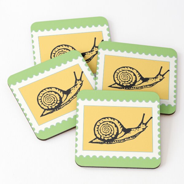 Item preview, Snail Mail Stamp designed and sold by zonoma.