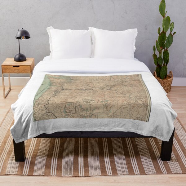 Item preview, Mapa antiguo del noroeste del Pacífico. Cool Tapestrie. designed and sold by Designur4rb.