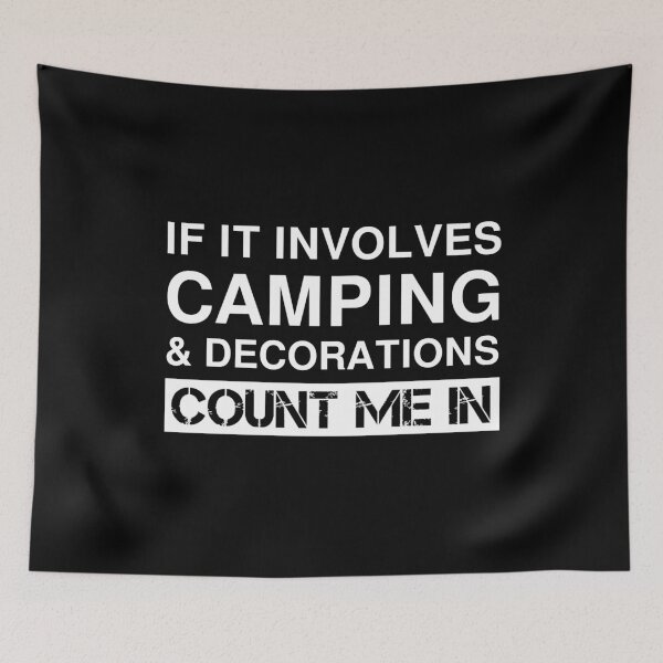 Item preview, Funny Camping And Decorations RV Outdoor Camper designed and sold by Creekman Designs.