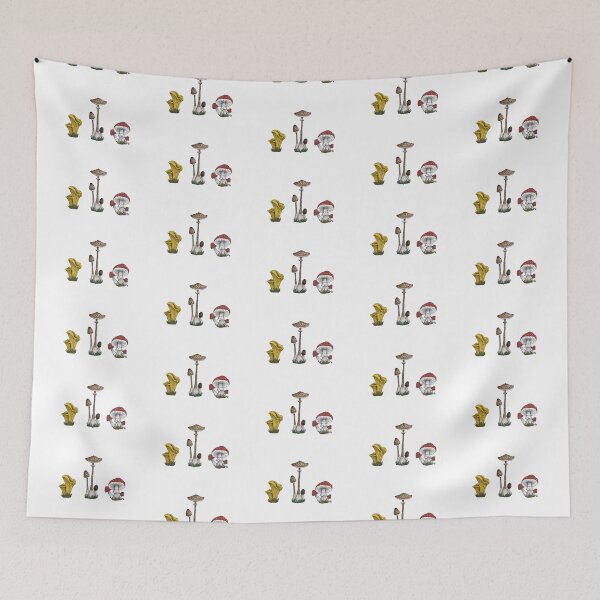 Artikelvorschau, Pilzkunst entworfen und verkauft von Sweeter Than Honey Designs.